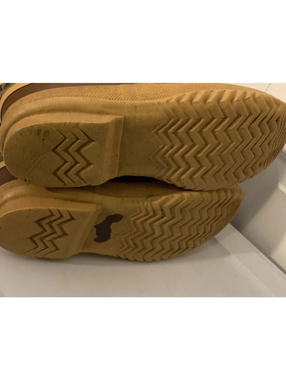 Mens Vtg Sorel Sz 10 Arctic Pac Kaufman Canada Brown‎ Snow Duck Boots & Liners